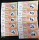10 Pcs China Silver (10x10g, Total 100g) Panda Notes Ping An Group Pingan