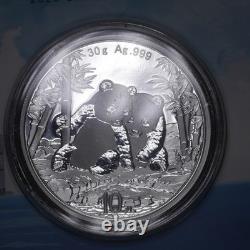 10 Yuan 2026 China 999 30Gr Silver Panda Coin in Card