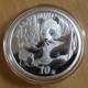 10 Yuan China Panda 2005 1 Oz Silver 99.9% Silver Coin In A Capsule