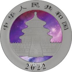 10 Yuan Glowing Galaxy Edition IV Panda China 30 Gram Silver 2022 10 Yuan Glowing Galaxy Edition IV Panda China 30 Gram Silver 2022