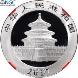 #1507137 China, 10 Yüan, Panda, Kung Fu Panda 3, 2017, Proof, Silver, NGC, MS7