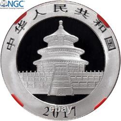 #1507139 China, 10 Yüan, Panda, Kung Fu Panda 3, 2017, Proof, Silver, NGC, MS7