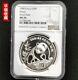 1990 Panda Small Date 1oz Silver Coin Ngc Ms70