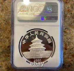1991 1oz 10 Yuan China Silver Panda Coin PR69 Proof