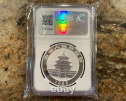 1992 1oz 10 Yuan China Silver Panda Coin PR69 Proof