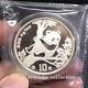 1994 China 10yuan Panda Pf Silver Coin Ag. 999 1oz China 1994 Panda Silver Coin
