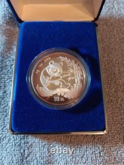1994 China 1 OZ Silver Panda With Box