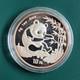 1994 China Coin Panda 1 Oz 0.999 Silver In Plastic Air-tite Large Date