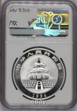 1994 Silver Panda 1 oz. 10 Yuan Large Date NGC MS69. Free shipping