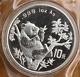 1995 China 10yuan Panda Coin China Panda Silver Coin 1 Oz(small Twig)