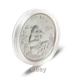1996 China Panda 1oz. 999 Silver 10 Yuan BU Coin China Gold Coin Box Ungraded