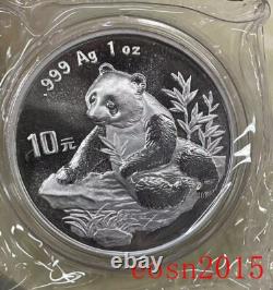 1998 China 1oz panda silver coin 10Yuan, China panda Commemorative silver Coin