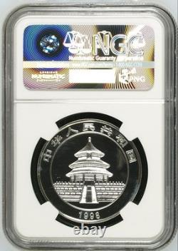 1998 China S5y Panda Colorized PF67 Ultra Cameo NGC Silver proof Coin