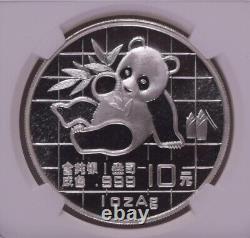 1Pcs NGC MS69 1989 China 10 Yuan Panda Silver Coin 1 Oz Silver Panda Coin