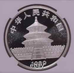 1Pcs NGC MS69 1989 China 10 Yuan Panda Silver Coin 1 Oz Silver Panda Coin