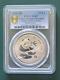 2000 China Coin Panda 1 Oz 999 Silver Pcgs Gold Shield Ms 67 Frosted Ring