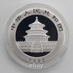 2002 China 10YUAN Panda Silver Coin 1oz China 2002 Panda Silver Coin