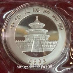2002 China 10YUAN Panda Silver coin China 2002 Panda silver coin 1oz Ag. 999