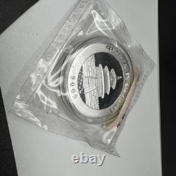 2002 China Panda Shenzhen Guabao Mint Double Seal Silver 1 Oz. #5