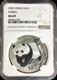 2002 Silver China 10 Yuan Panda Coin Ngc Mint State 69