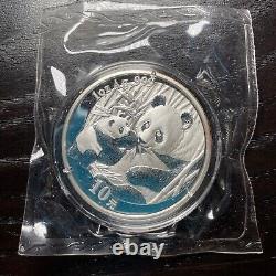 2005 China Silver Panda 1 Oz Sealed