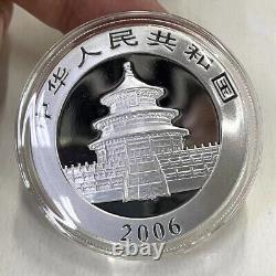 2006 China 1oz panda silver coin 10Yuan, China panda Commemorative silver Coin