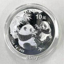 2006 China 1oz panda silver coin 10Yuan, China panda Commemorative silver Coin