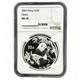 2007 China Silver Panda 1oz. 999 Fine Silver 10 Yuan Coin Ngc Ms70