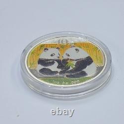 2009 Panda 1oz Chinese Silver Coin. 999 Ag Uncirculated and Encapsulated