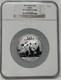 2010 China 50 Yuan 5oz Silver Panda Ngc Certified Pr70 Uhc. X-110