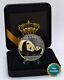 2011 1oz 10yuan Silver Panda China Gold Black Empire 24kt Gold New Only 1000pc