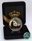 2011 1oz 10 Yuan Silver Panda China Black Empire 24kt Gold Proof Only 1000pc