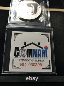 2011 China, 10 Yuan. 999ag Panda, Coin Mart GradedPF-67 UHC