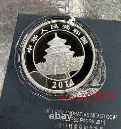 2011 China 5oz panda silver coin 50Yuan, China panda Commemorative silver Coin