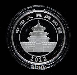 2011 China Panda Coin 50 Yuan 5 oz Ag. 999 Panda Silver Coin