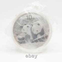 2011 China Panda Silver 10 Yuan Coin Capsulated & Sealed #Q4