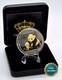 2012 1oz 10yuan Silver Panda China Gold Black Empire 24kt Gold Proof Only 1000pc