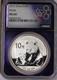 2012 Silver Panda 1 Oz. 10 Yuan Ngc Ms69. Free Shipping
