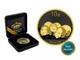 2013 1 Oz Silver Panda China 24kt Gold Black Empire Rhodium Proof Only 1000 #252