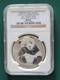 2013 China 1 Oz Silver 999 Mint Medal Panda Ngc Ms66 1st Panda Expo Mintage 1000