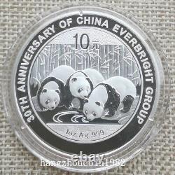 2013 China 10YUAN 30TH ANNIVERSARY OF China Everbright Group Panda Silver coin