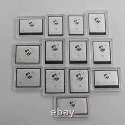 2013 China Silver panda medal 165g -50th anni of Panda Stamps issuance