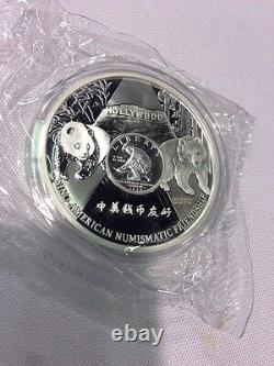 2016 ANA Show Chinese Panda NGC PF69 Special Label Commemorative Oz Silver China