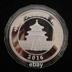 2016 China 50 Yuan 150 g Proof Panda Silver Coin