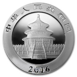 2016 China Panda, 30 grams pure Silver Colorized coin! Collect the Series