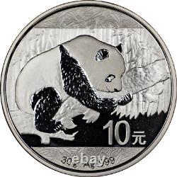 2016 China Panda 999 Silver Choice Uncirculated Verified with Sigma Bullion