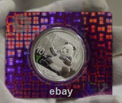 2017 China 30 Gram Panda Unc Colored