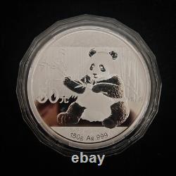 2017 China 50 Yuan 150g Proof Panda Silver Coin