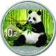 2017 China Panda, 30 Grams Pure Silver Colorized Coin! Collect The Series