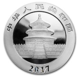 2017 China Panda, 30 grams pure Silver Colorized coin! Collect the Series
